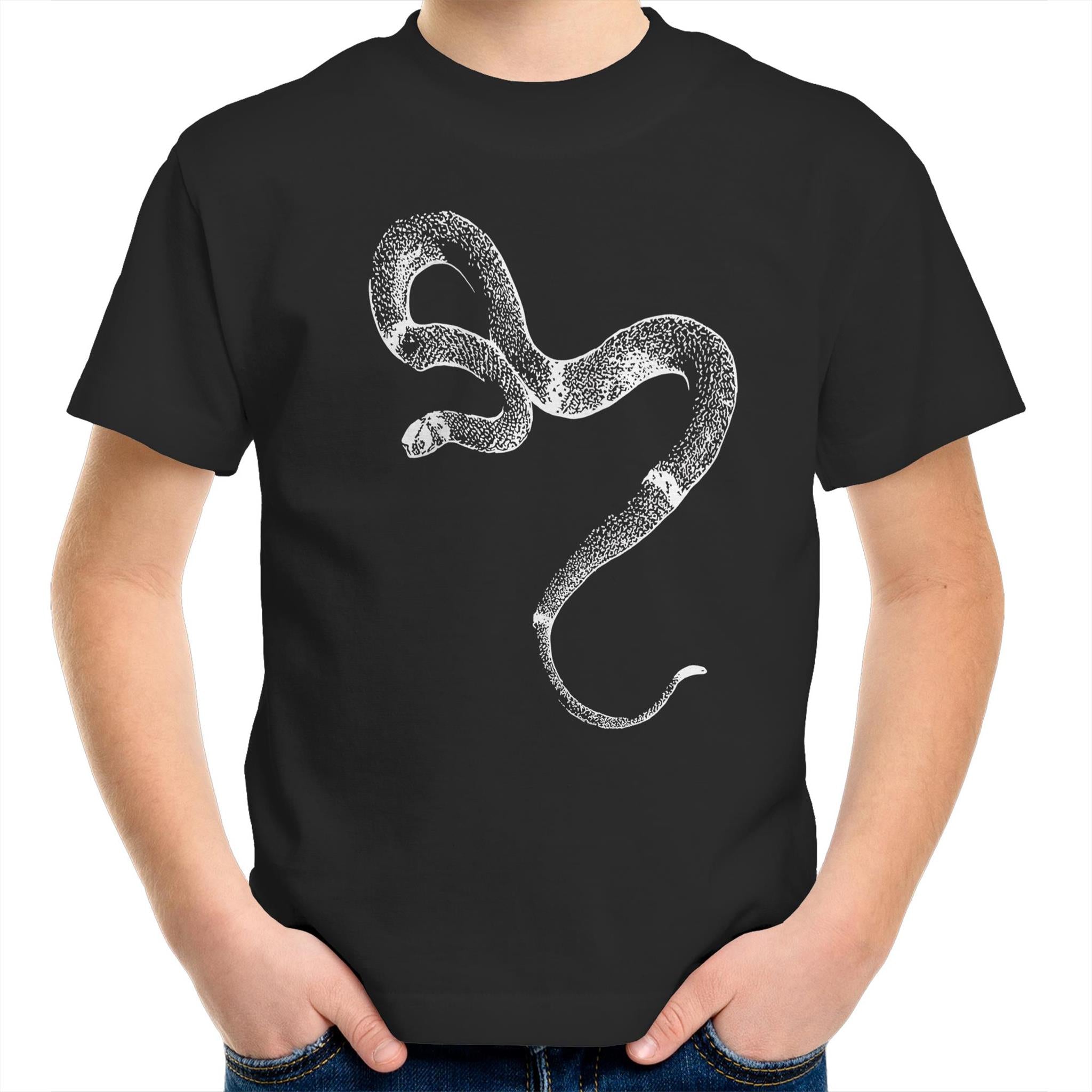Ringed Brown Snake Kids T shirt