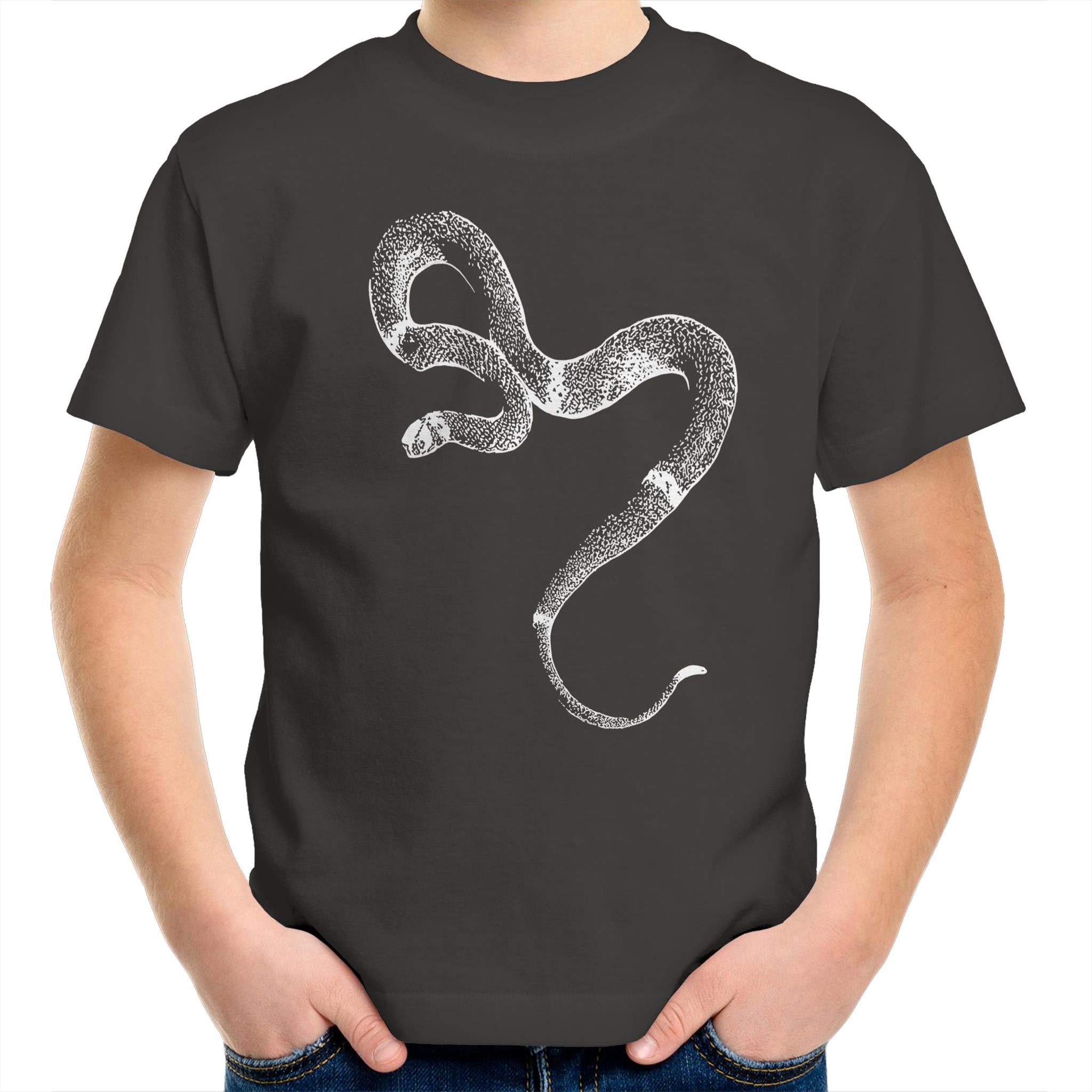 Ringed Brown Snake Kids T shirt