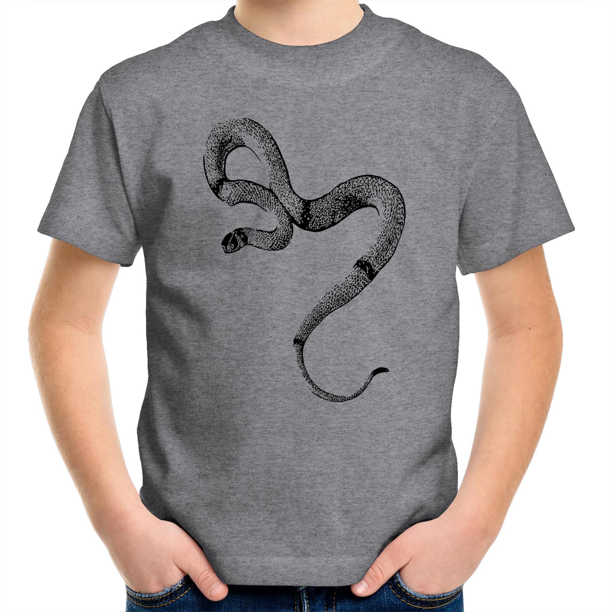 Ringed Brown Snake Kids T shirt