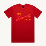 SES Lovers Club Red T shirt by High Tees