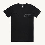 Skink T shirt Black by High Tees.