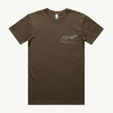 Skink T shirt Walnut by High Tees.