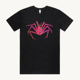 Spider Crab Black T shirt by High Tees. 