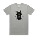 Stag Beetle T shirt printed on 100% organic cotton t shirt. 