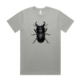 Stag Beetle T shirt printed on 100% organic cotton t shirt. 