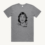 Steve Irwin Grey T shirt by High Tees.