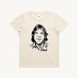 Steve Kids T shirt ecru by High Tees.