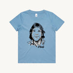 Steve Kids T shirt blue by High Tees.