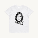 Steve Kids T shirt white by High Tees.