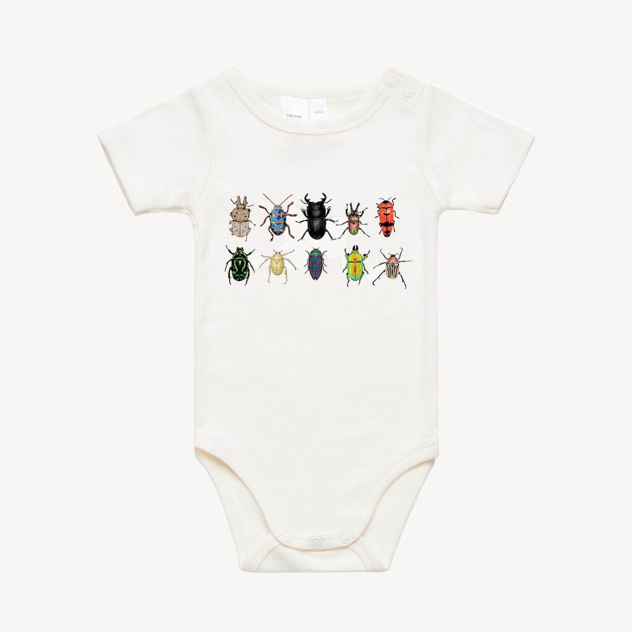 The Beetles All in One Romper Natural by High Tees
