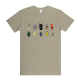 The Beetles Unisex T shirt Eucalyptus by High Tees