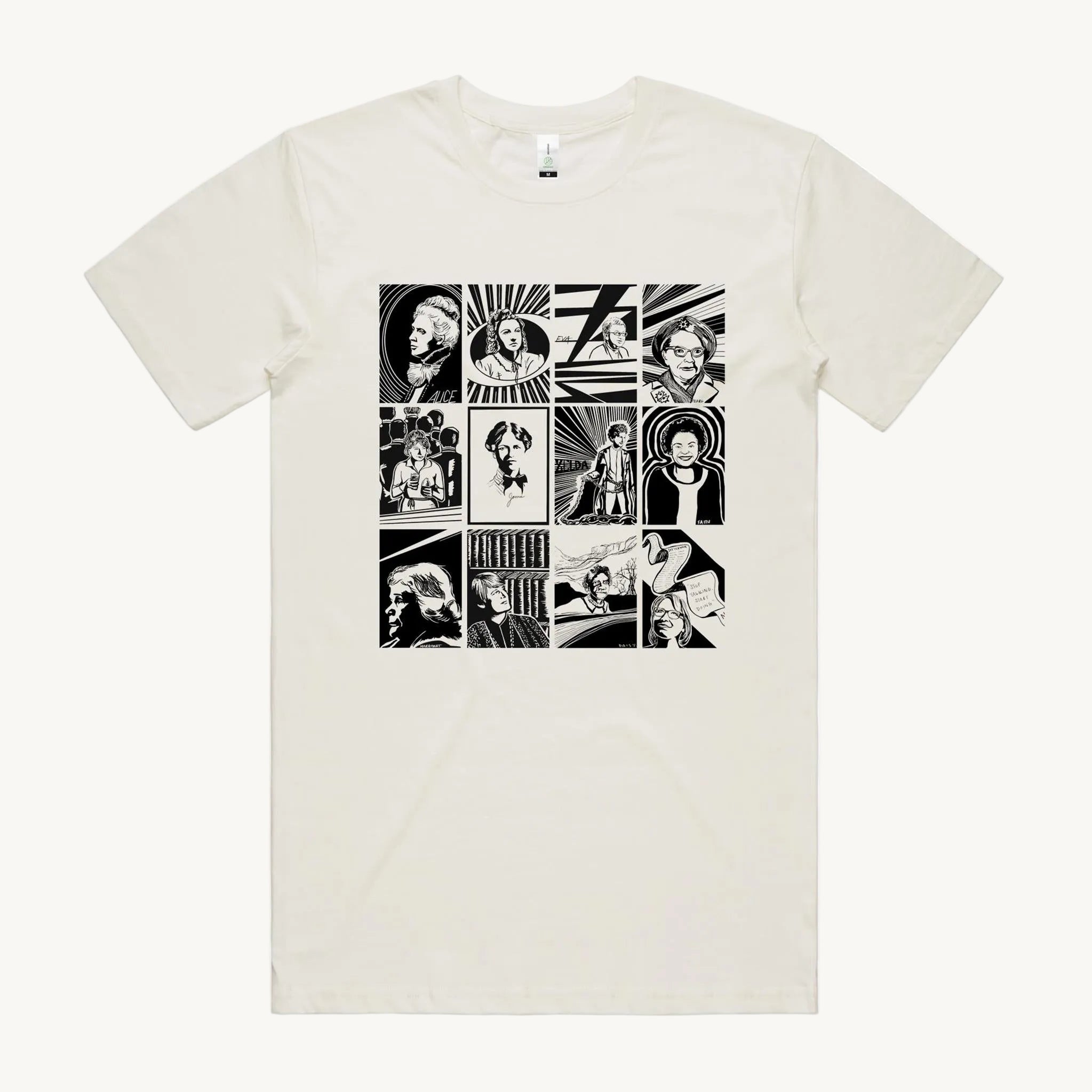 The Changemaker Straight Fit Natural T shirt by High Tees