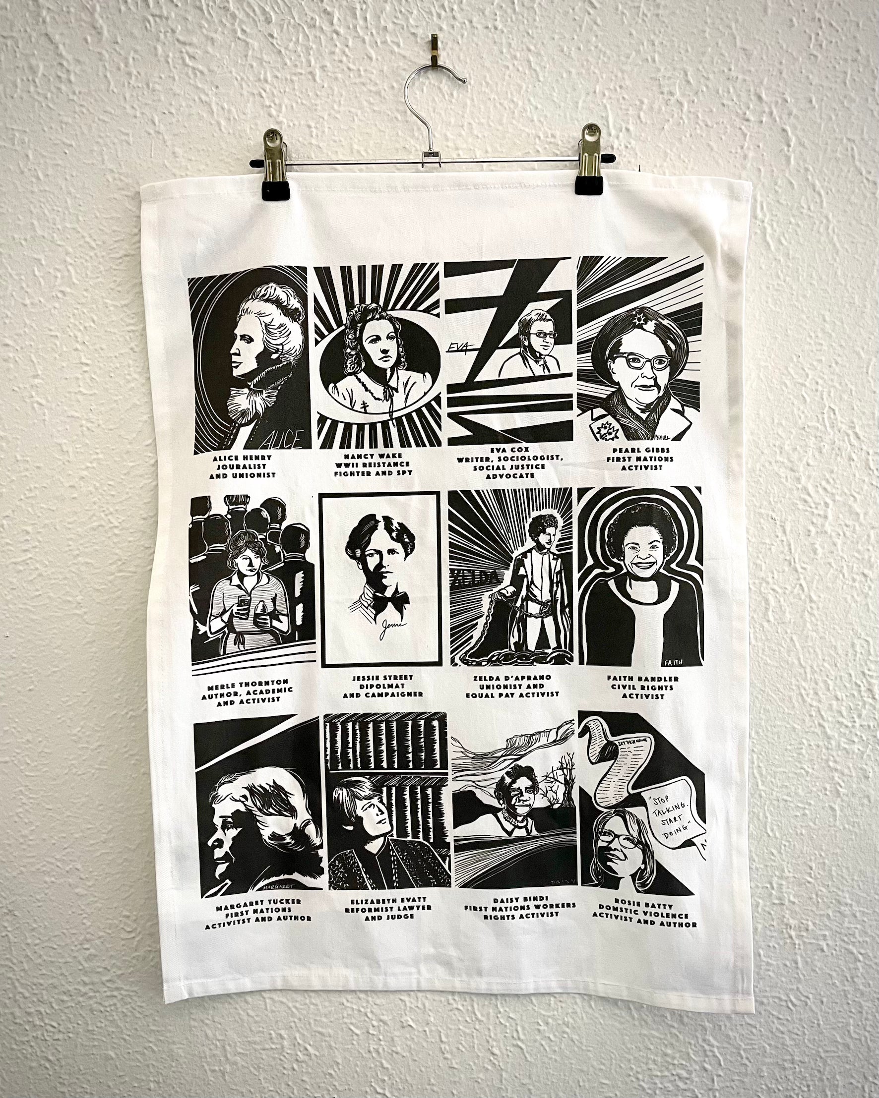 The Changemakers Tea Towel by High Tees