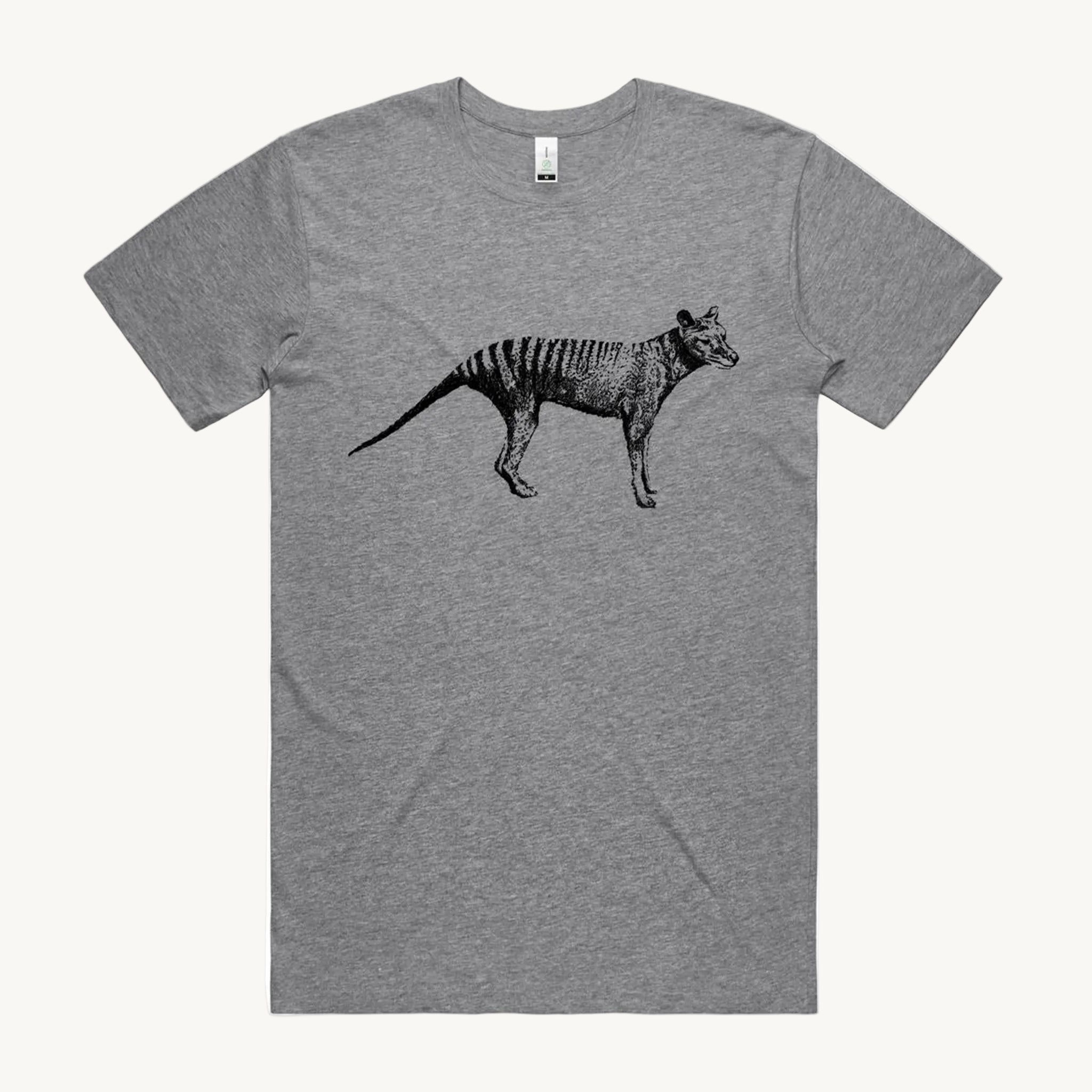 Thylacine White Unisex Tshirt by High Tees.