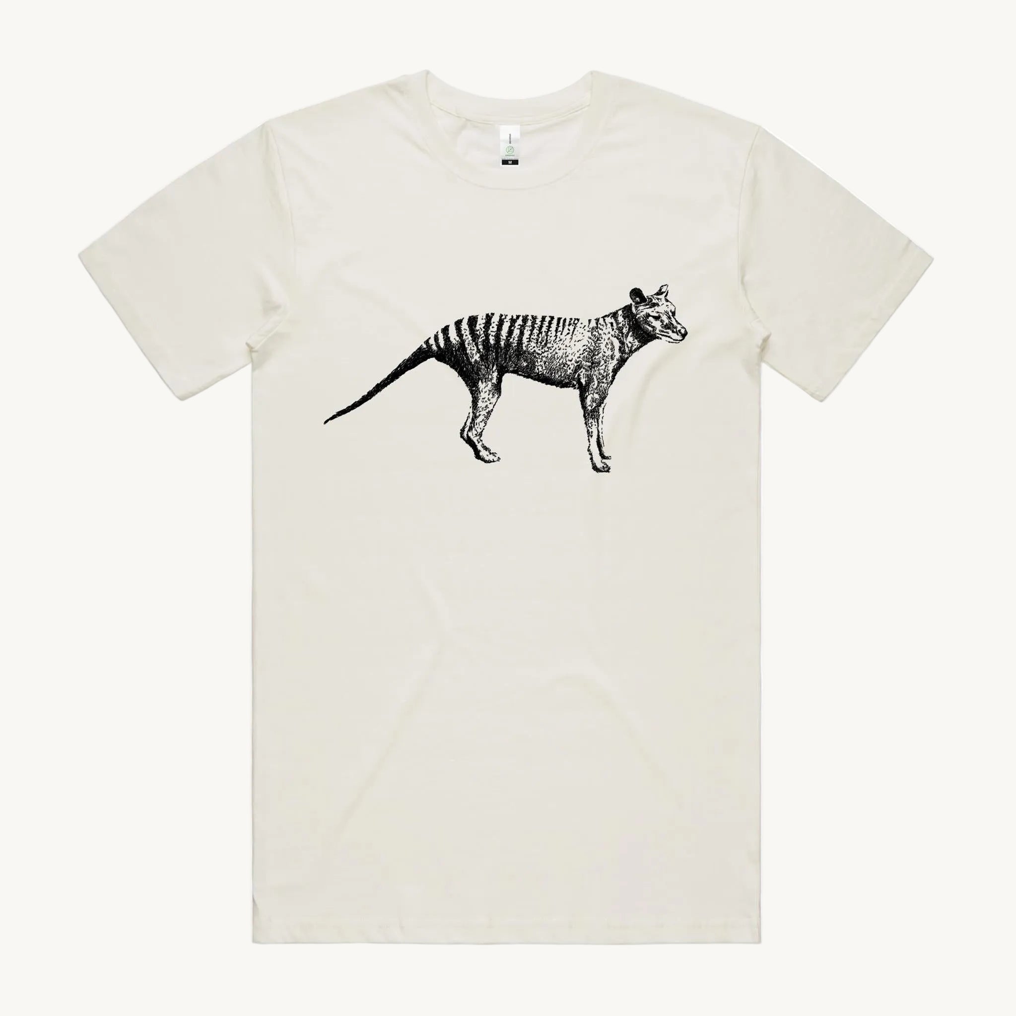 Thylacine White Unisex Tshirt by High Tees.