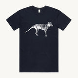 Thylacine Navy Unisex Tshirt by High Tees.