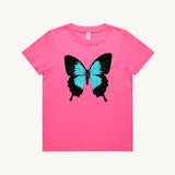 Ulysses Shallowtail Butterfly Kids T shirt