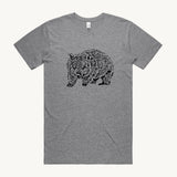 Wombat Black Regular T shirt by High Tees. 