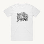 Wombat Black Regular T shirt by High Tees. 