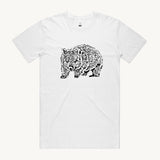 Wombat Black Regular T shirt by High Tees. 