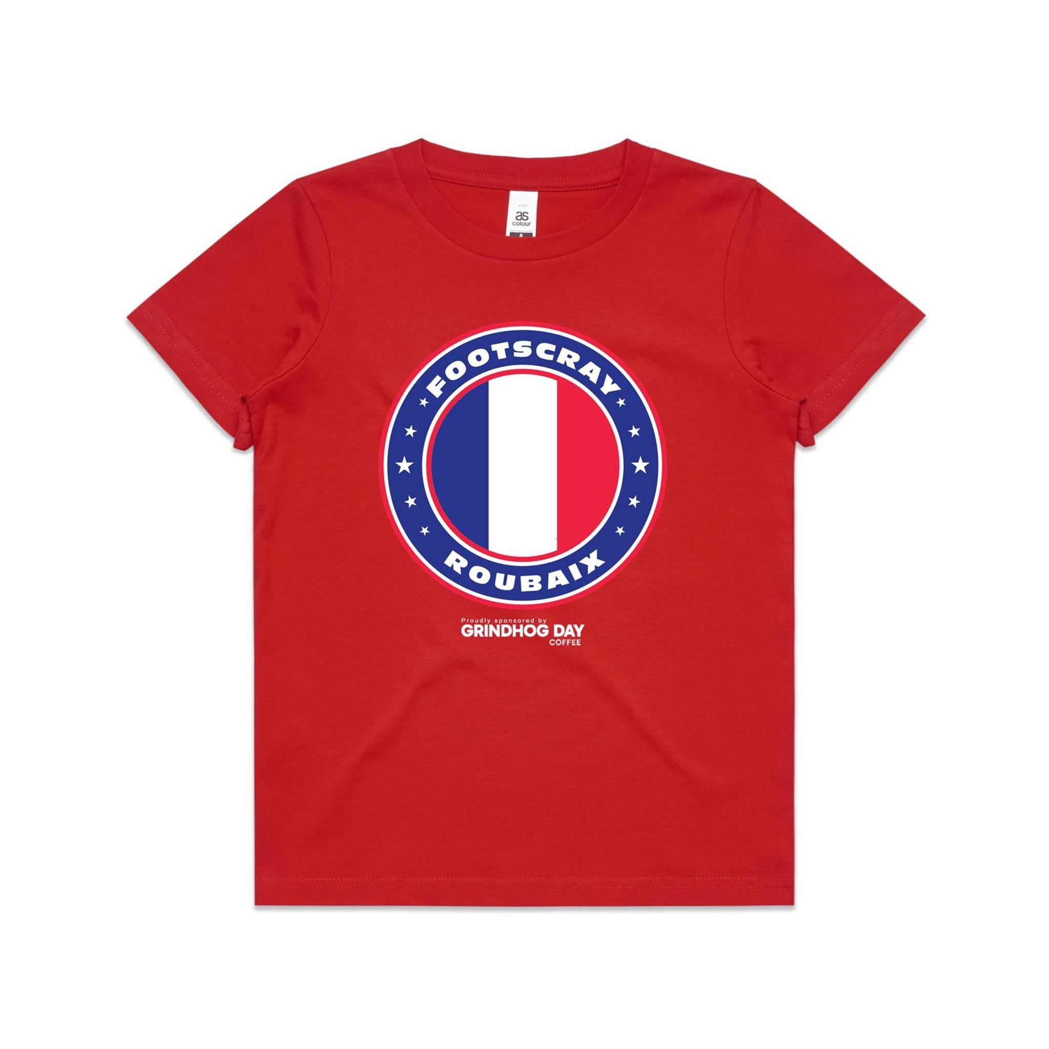 Footscray Roubaix Official 2026 Kids T shirt