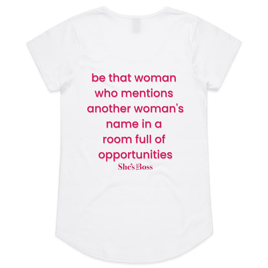 Shes the Boss "Be That Woman"