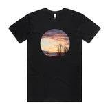 VICTORIAN COUNTRY SUNSET T SHIRT