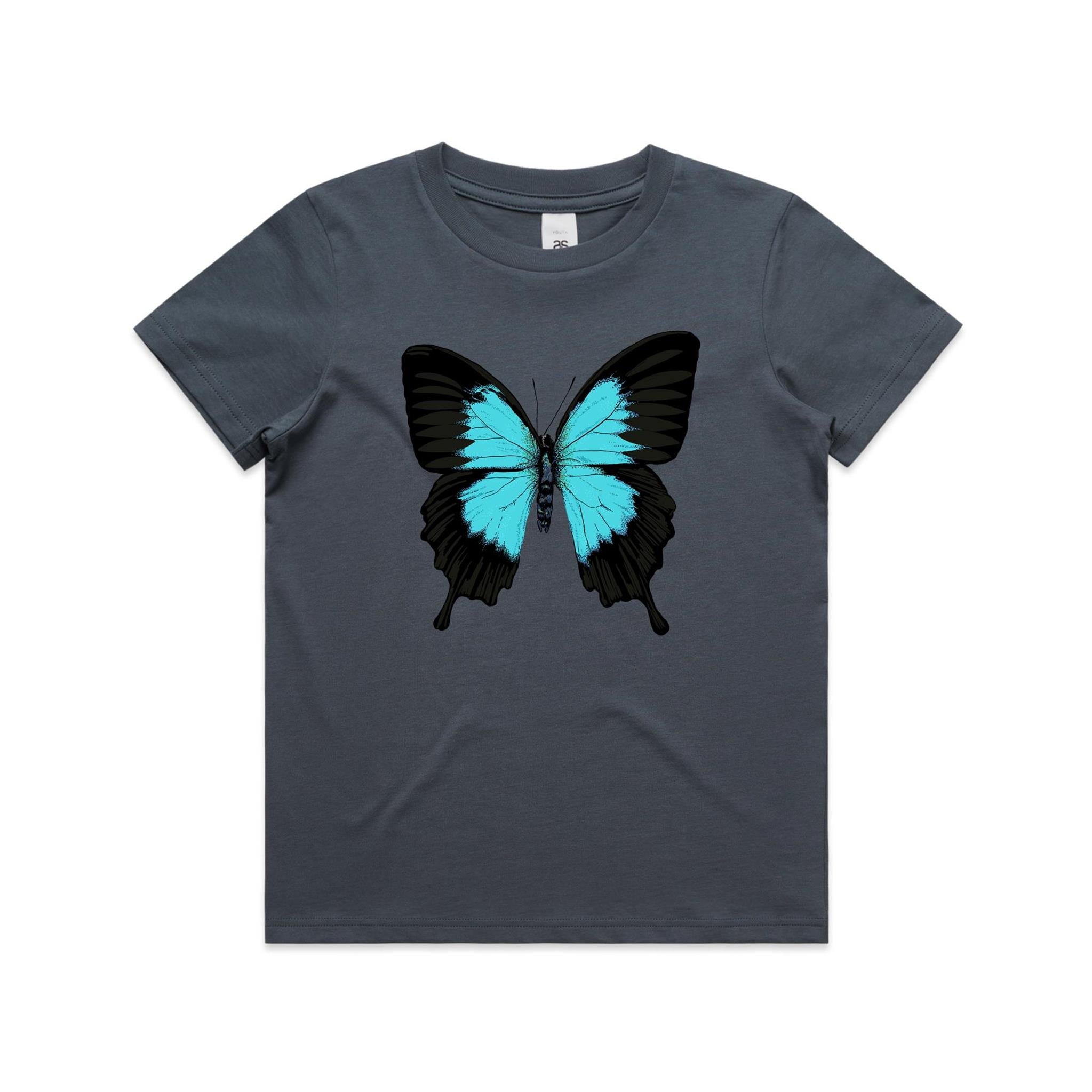 Ulysses Shallowtail Butterfly Kids T shirt