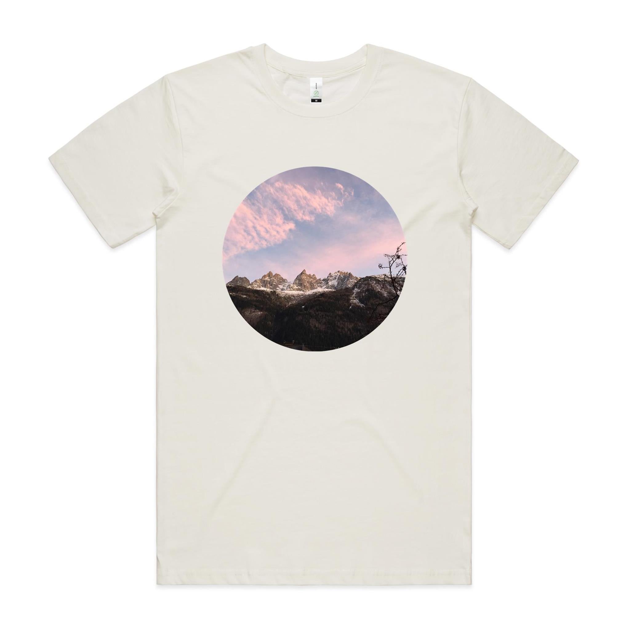 Chamonix Sunrise T shirt x
