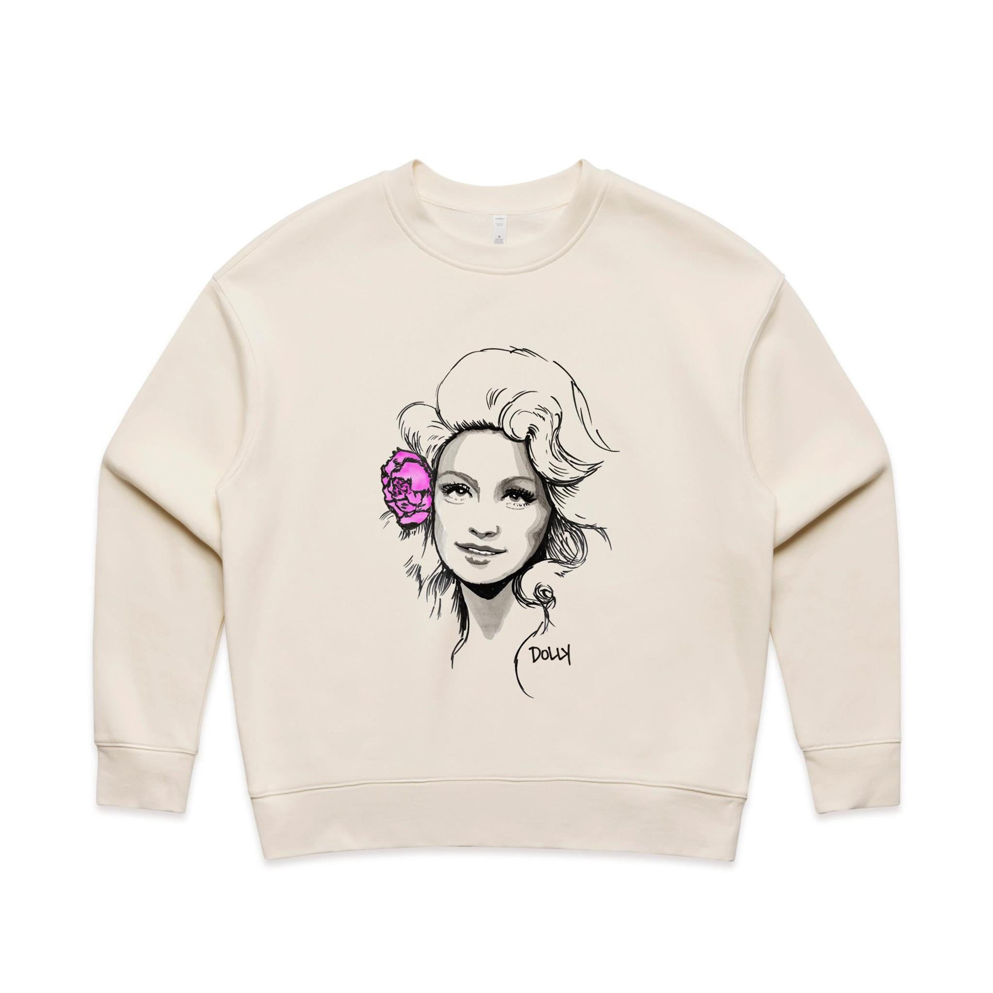 Dolly Vintage Womens Crew Jumper