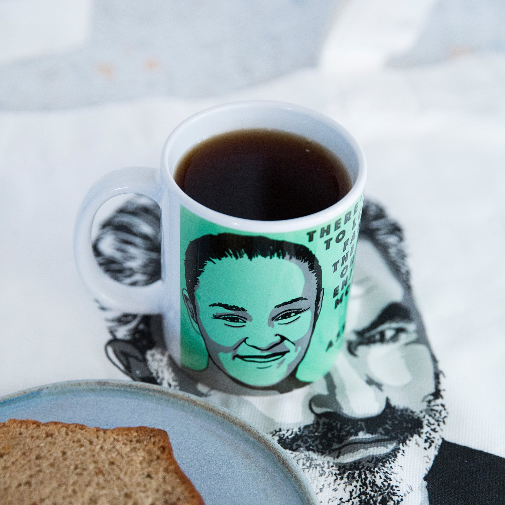 Ash Barty Mug designed by High Tees. 