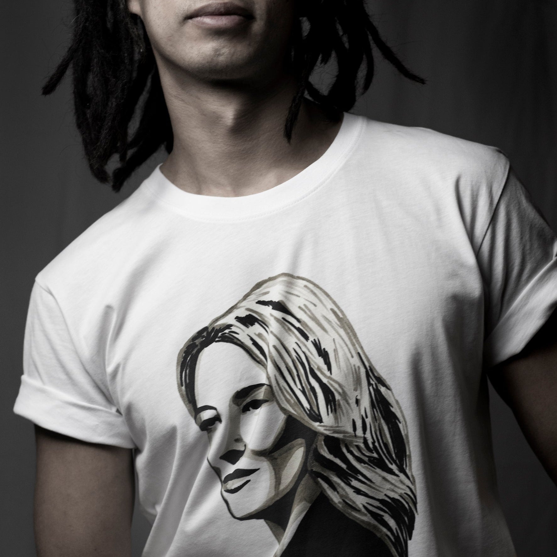 Cate Blanchett T-shirt – High Tees Australian icon graphic tee, ethically made in Melbourne. ©High Tees