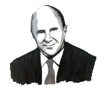 Clive James is an iconic Australia and featured on a High Tees t shirt