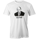 Clive James T-shirt – High Tees Australian icon graphic tee, ethically made in Melbourne. ©High Tees