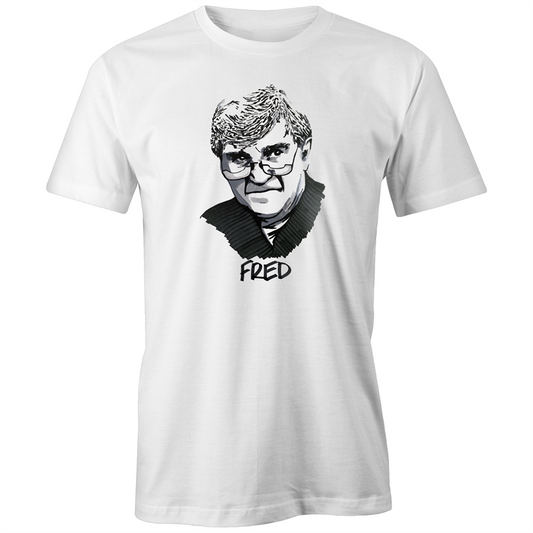 Fred Hollows T-shirt – High Tees Australian icon graphic tee, ethically made in Melbourne. ©High Tees