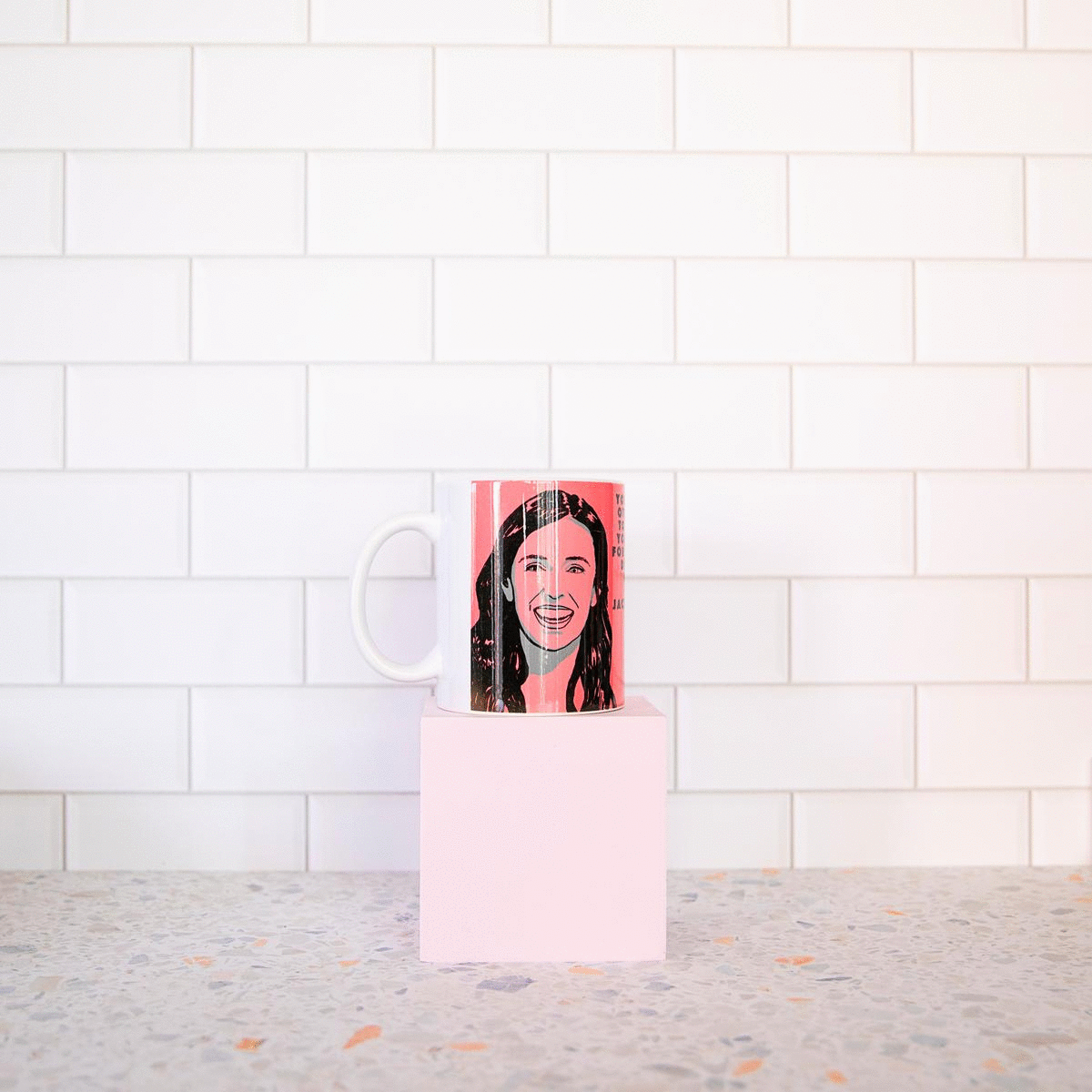 Jacinda Ardern Mug designed by High Tees. 