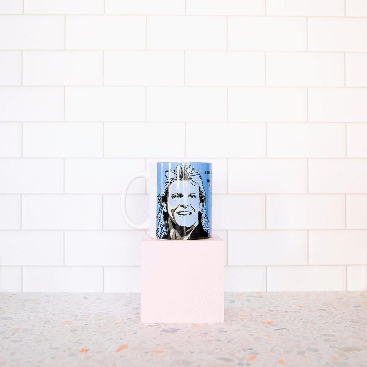 John Farnham Mug designed by High Tees.