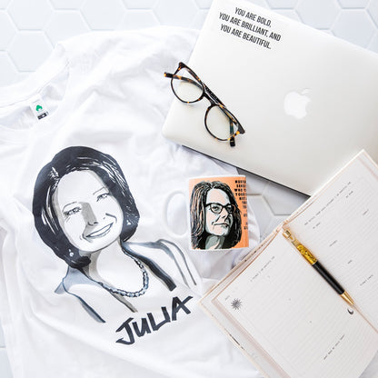 Julia Gillard Mug. High Tees Australia. ©High Tees