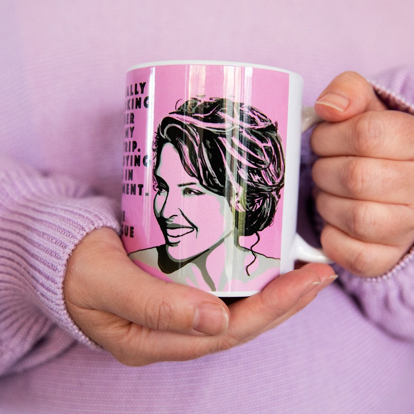 Kylie Mug Close Up by High Tees