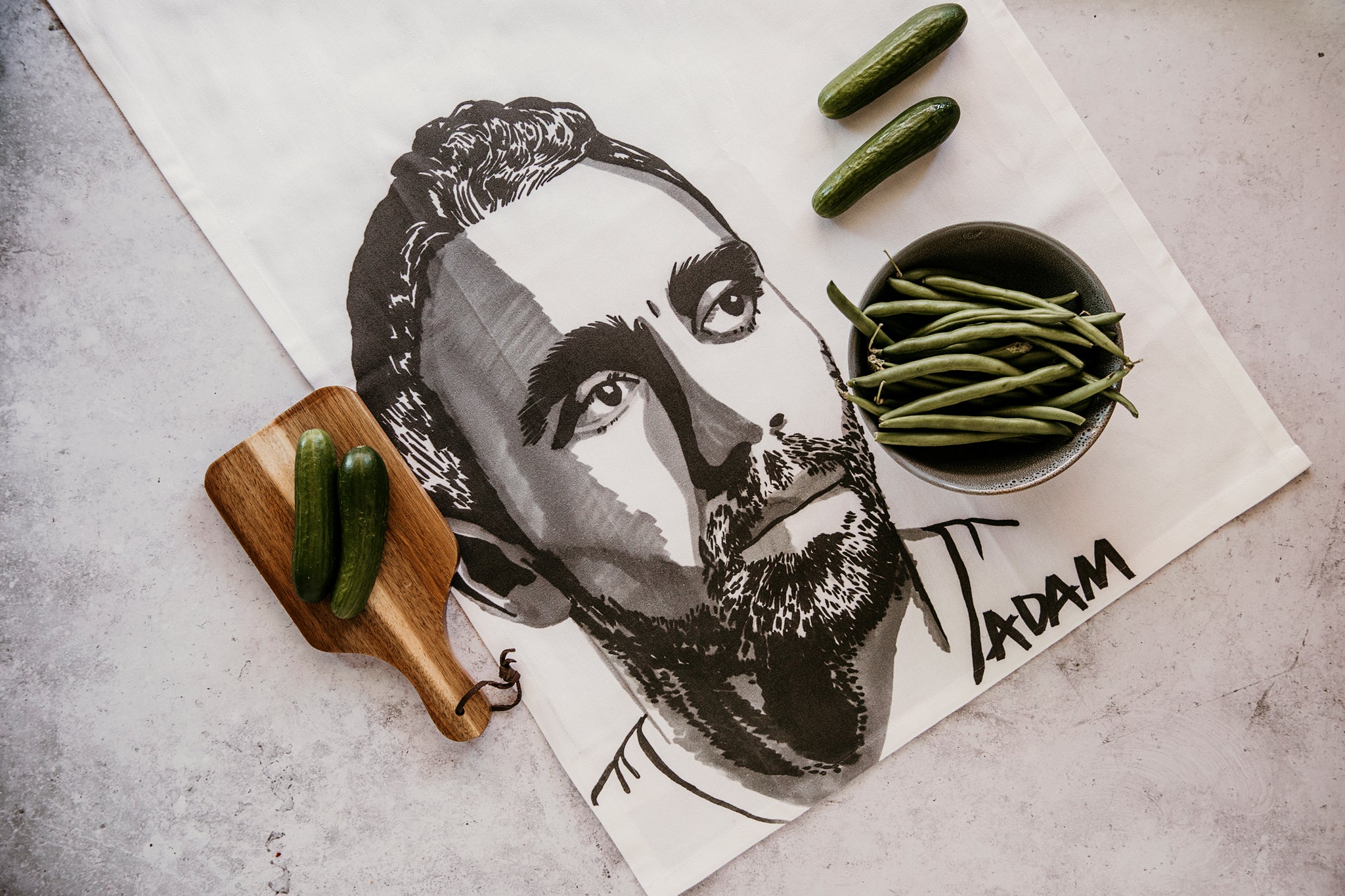 ADAM Tea Towel