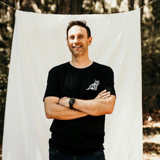 TASSIE DEVIL POCKET Organic Tee