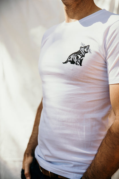 TASSIE DEVIL POCKET Organic Tee
