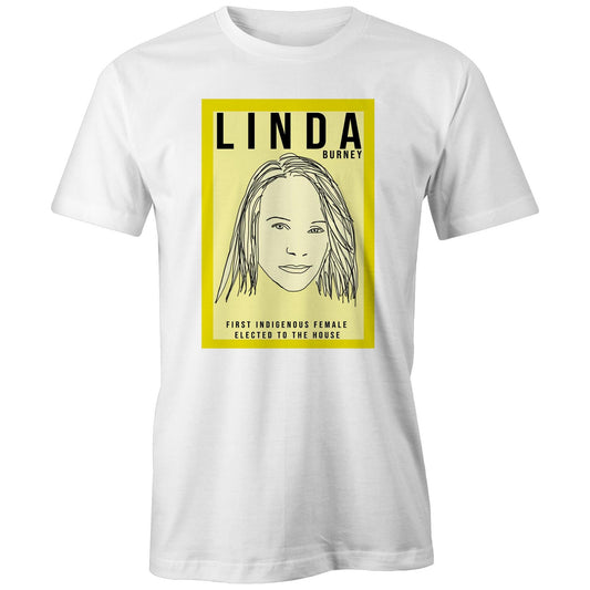 Linda Burney T-shirt – High Tees Australian icon graphic tee, ethically made in Melbourne. ©High Tees
