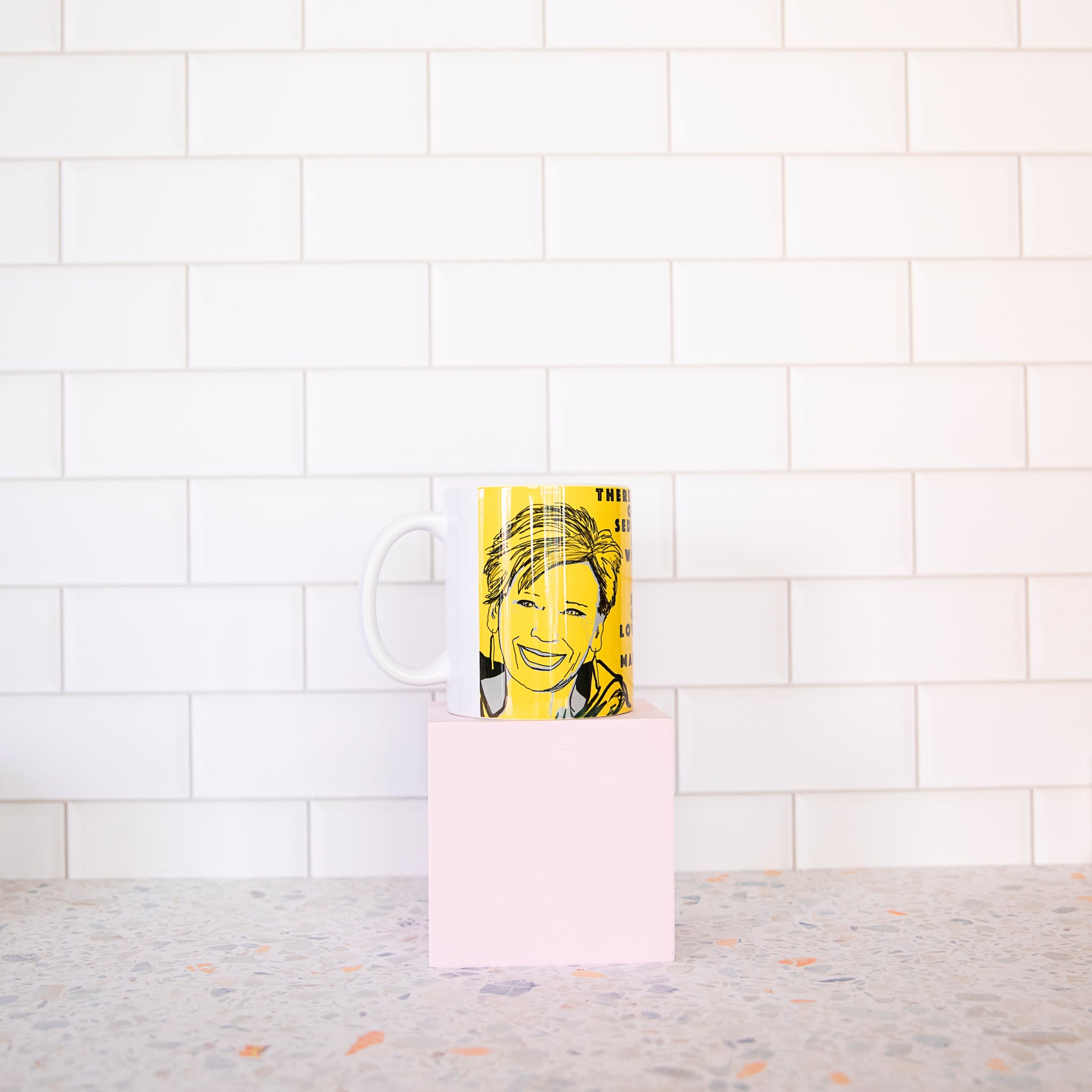 Maggie Beer Mug designed by High Tees. 