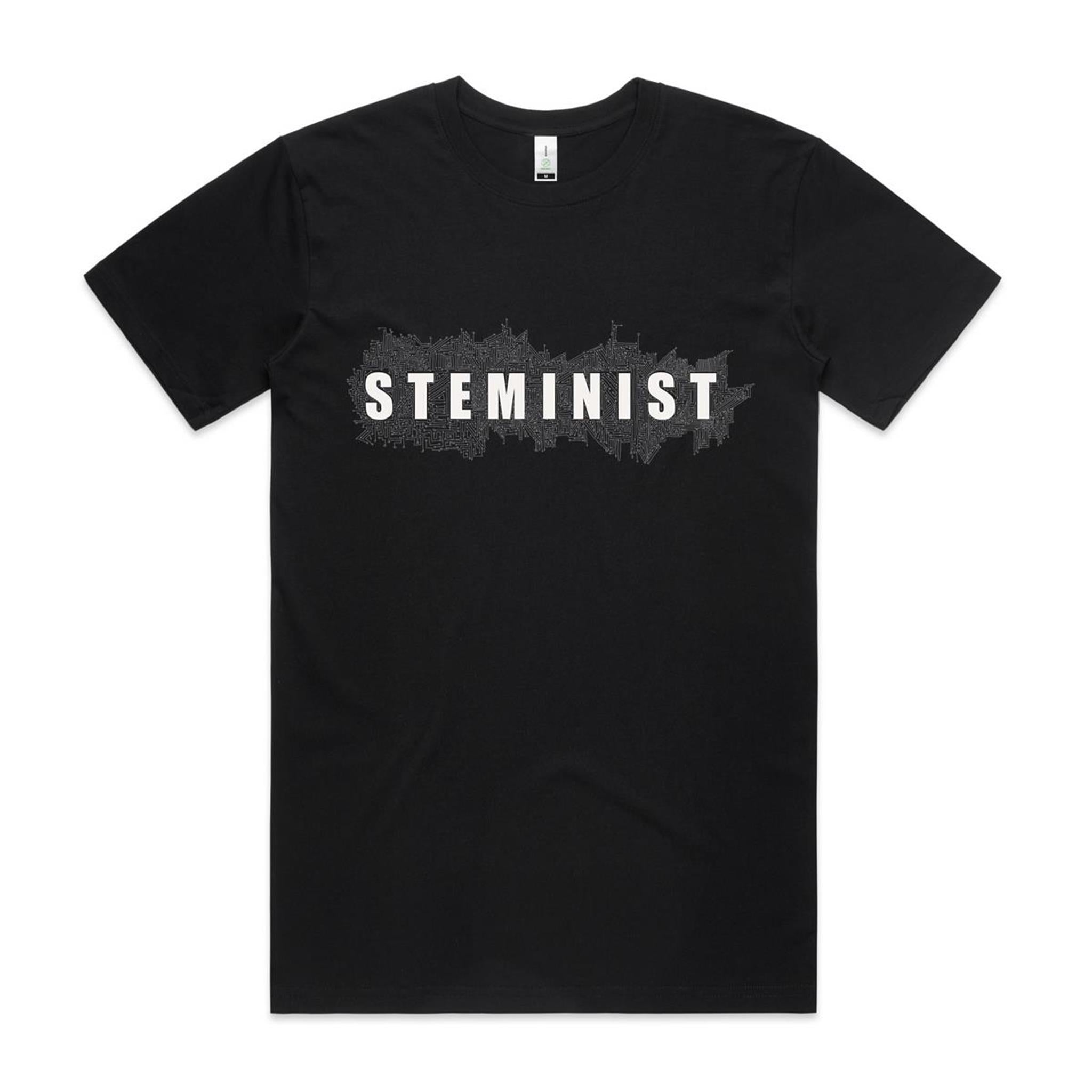 STEMINIST Black Unisex T shirt