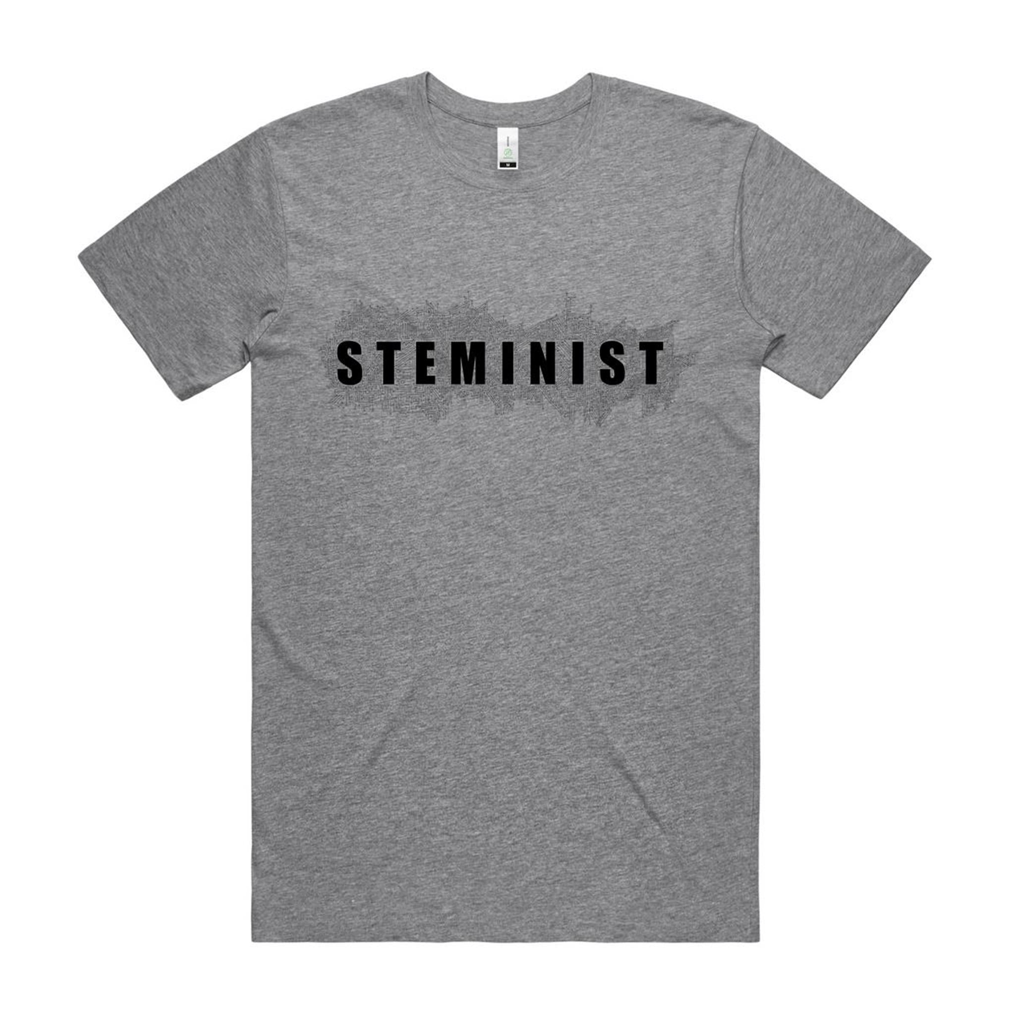 STEMINIST Grey Unisex T shirt