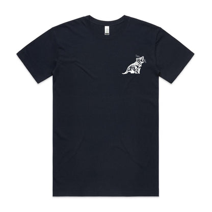TASSIE DEVIL POCKET Organic Tee