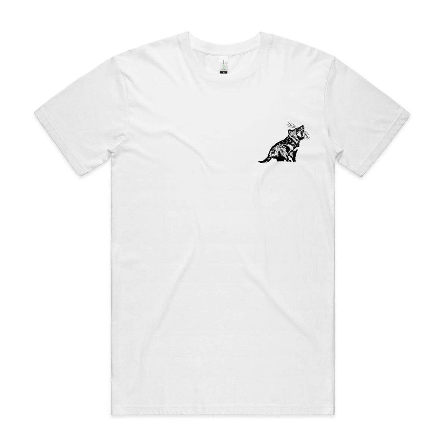TASSIE DEVIL POCKET Organic Tee