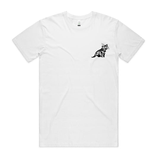 TASSIE DEVIL POCKET Organic Tee